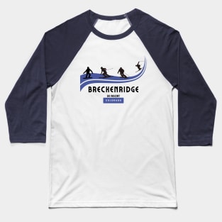 Breckenridge, Colorado. Gift Ideas For The Ski Enthusiast. Baseball T-Shirt